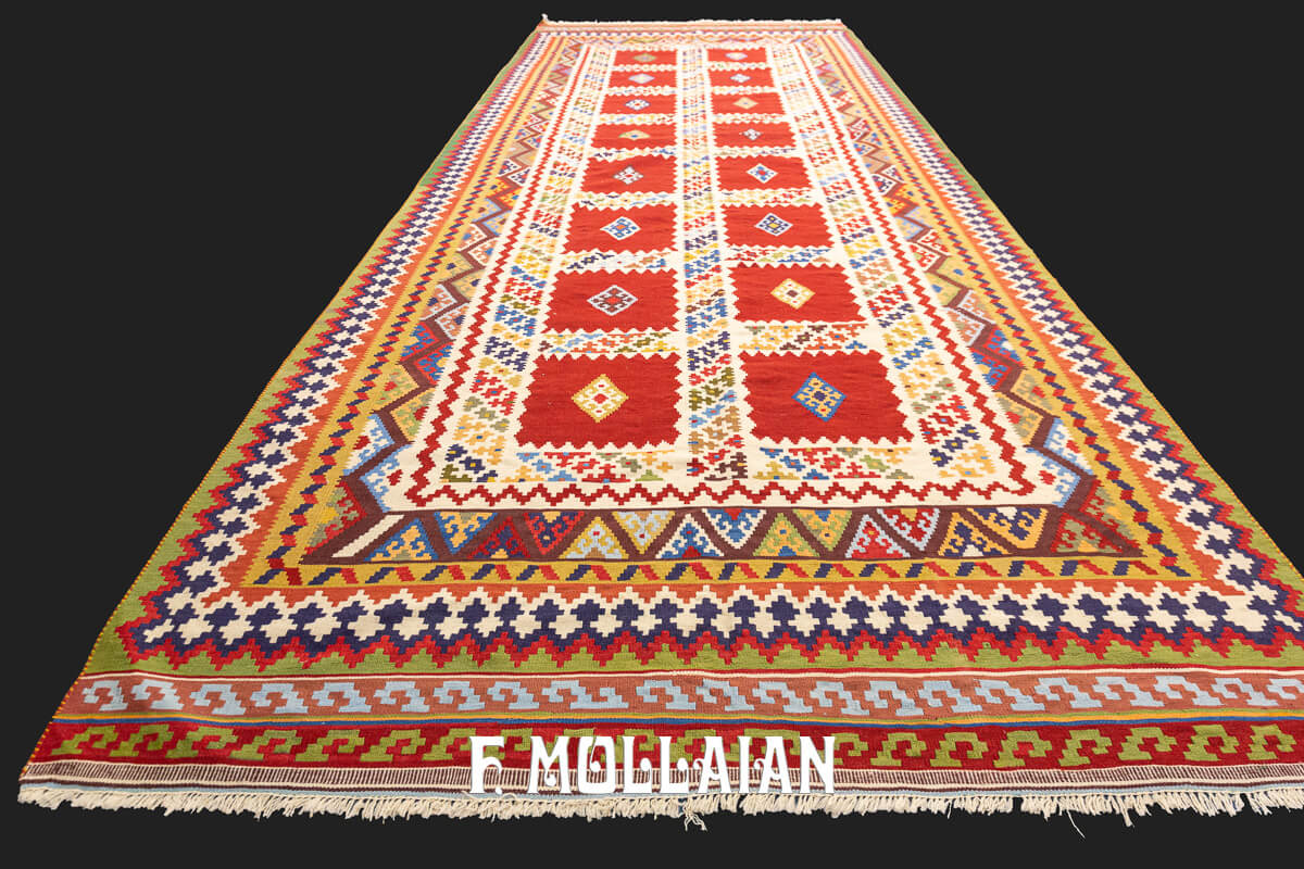 Kilim Rug Shiraz Multicolor n°:409